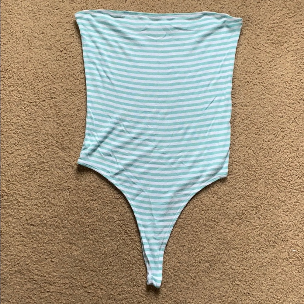 Strapless bodysuit